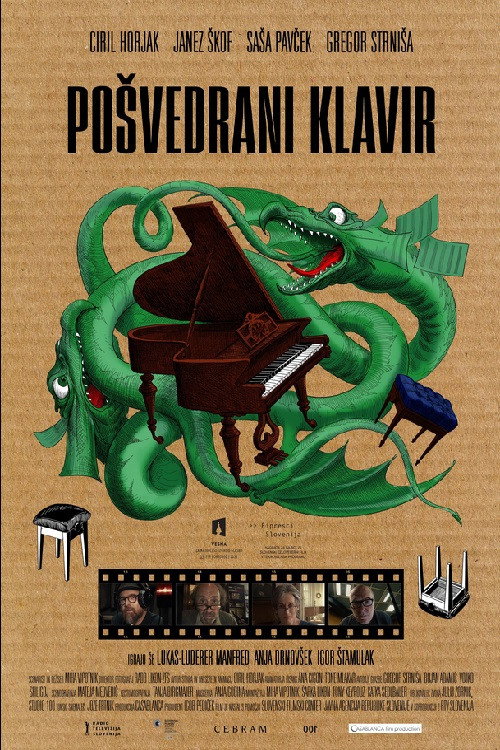 Wracked piano