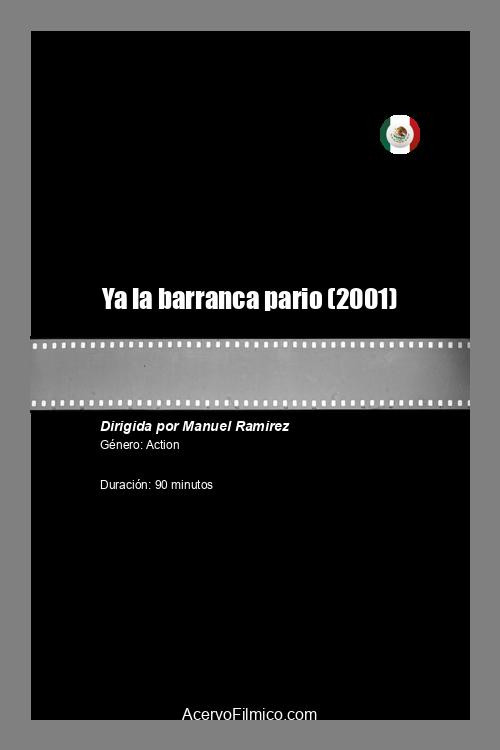 Ya la barranca pario
