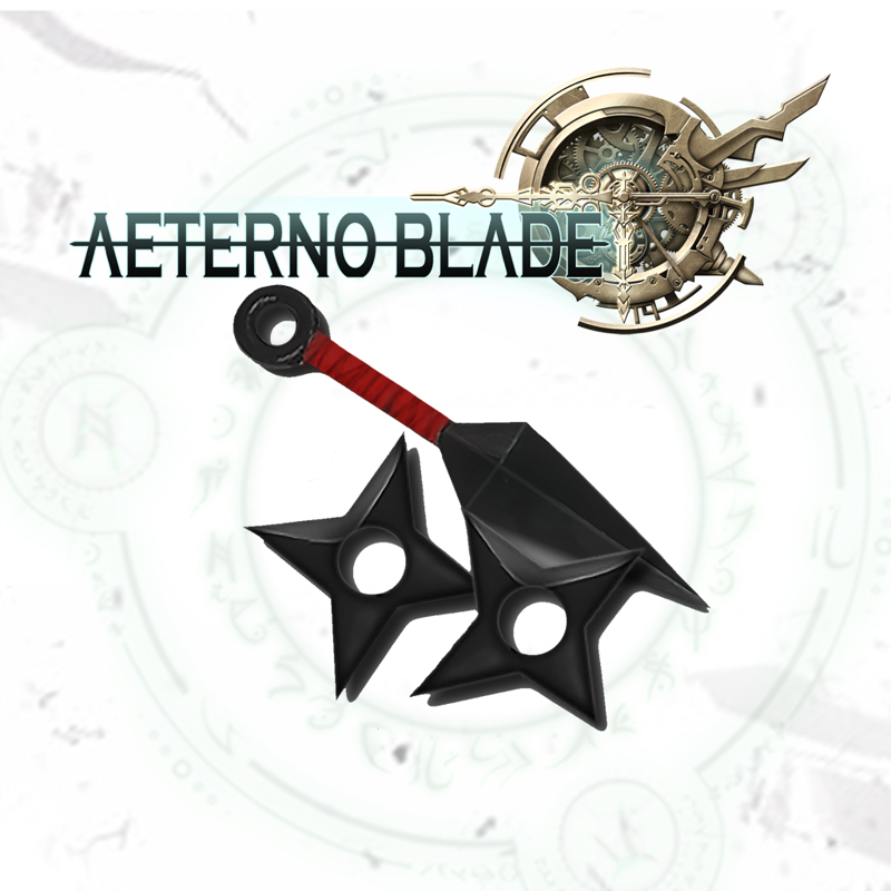 Cover art or packaging material from AeternoBlade: Ninja Costume (2015)