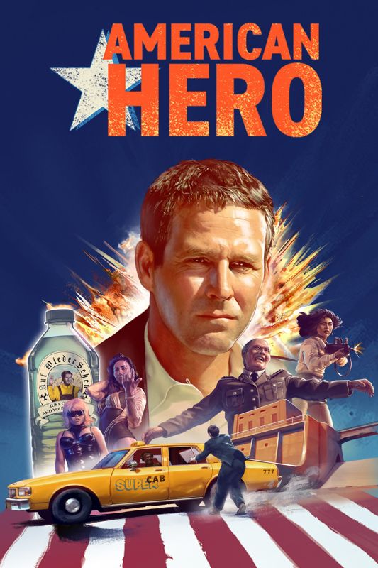 Cover art or packaging material from American Hero (2021)