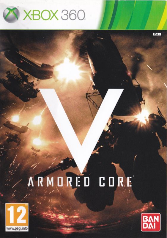 Cover art or packaging material from Armored Core V (2012)