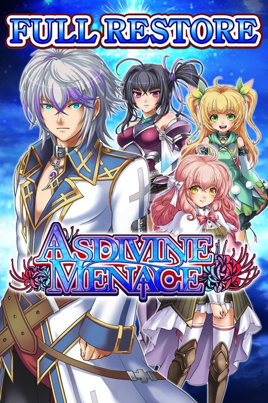 Cover art or packaging material from Asdivine Menace: Full Restore (2019)