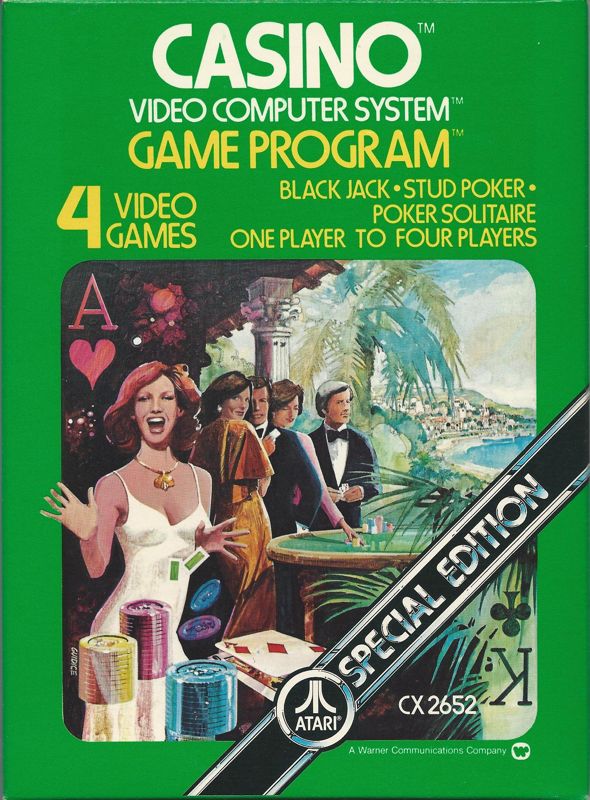 Cover art or packaging material from Casino (1978)
