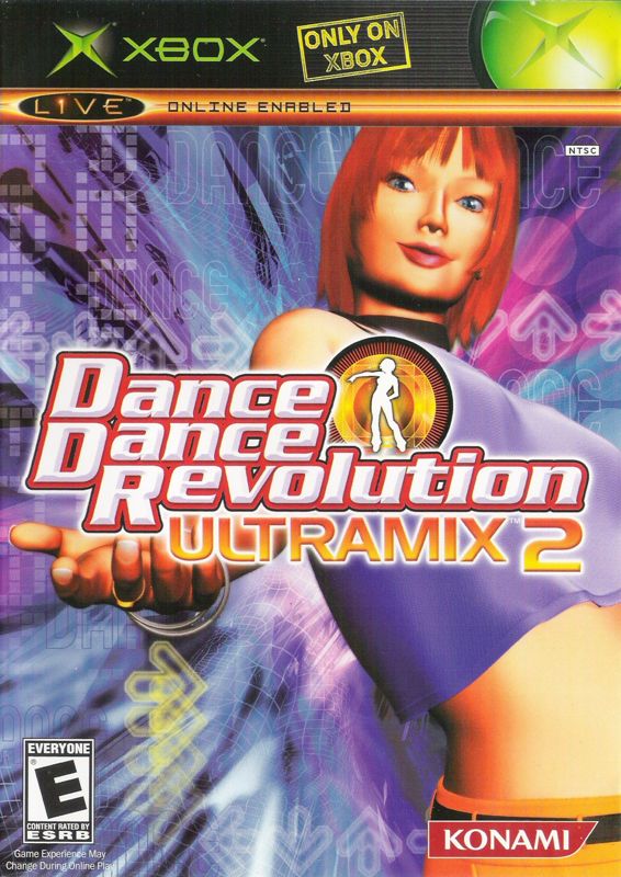 Cover art or packaging material from Dance Dance Revolution: Ultramix 2 (2004)