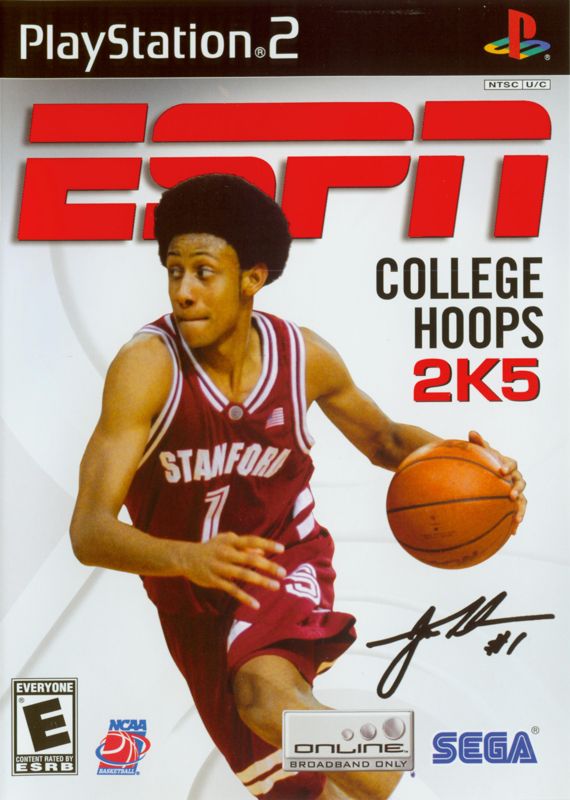 Cover art or packaging material from ESPN College Hoops 2K5 (2004)