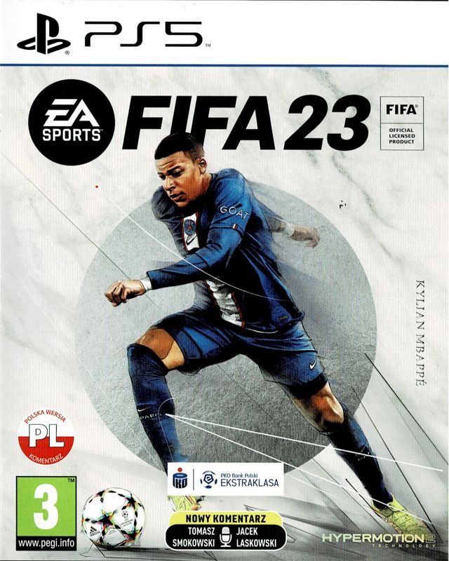 Cover art or packaging material from FIFA 23 (2022)