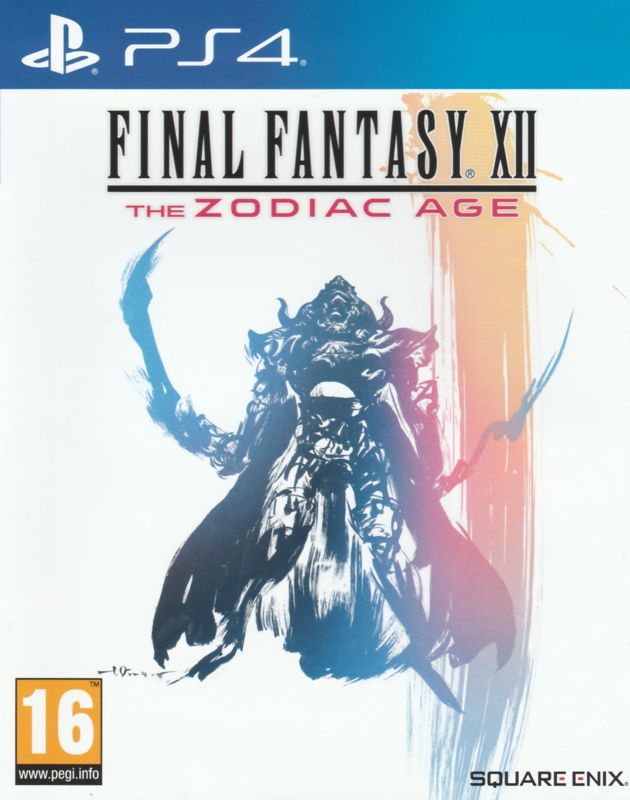 Cover art or packaging material from Final Fantasy XII: The Zodiac Age (2017)
