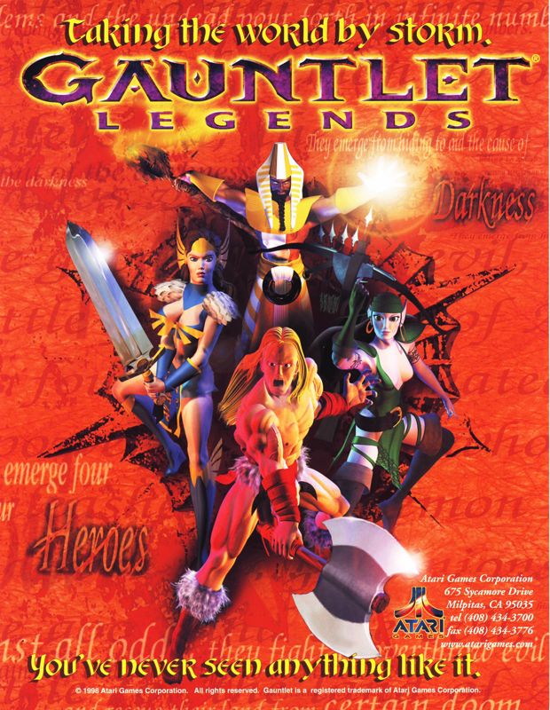 Gauntlet: Legends (1998) - MobyGames