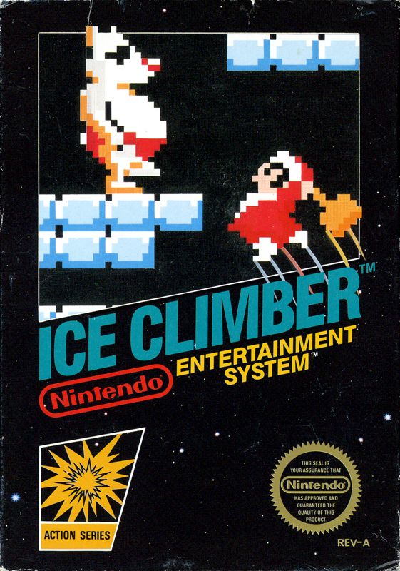 Cover art or packaging material from Ice Climber (1984)