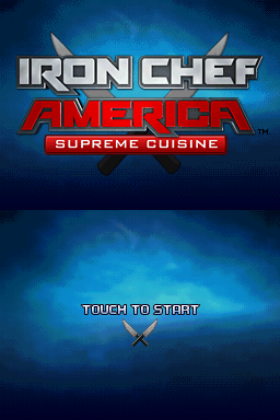 Screenshot of Iron Chef America: Supreme Cuisine (Nintendo DS, 2008)