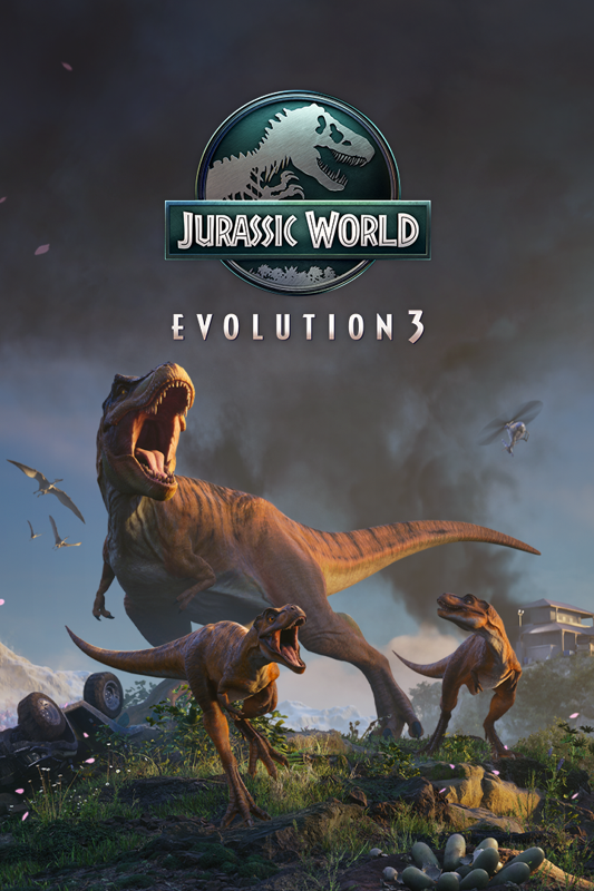 Cover art or packaging material from Jurassic World: Evolution 3 (2025)