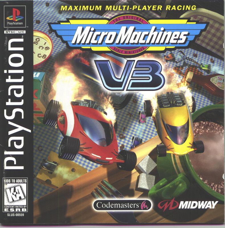 Poster for Micro Machines V3 (1997)