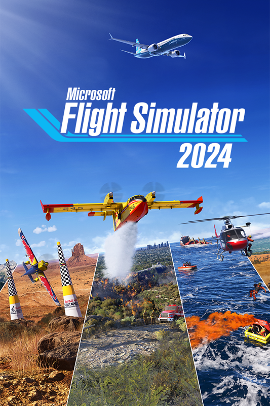 Poster for Microsoft Flight Simulator 2024