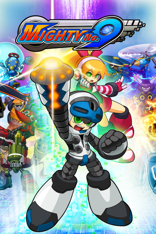 Cover art or packaging material from Mighty No. 9 (2016)