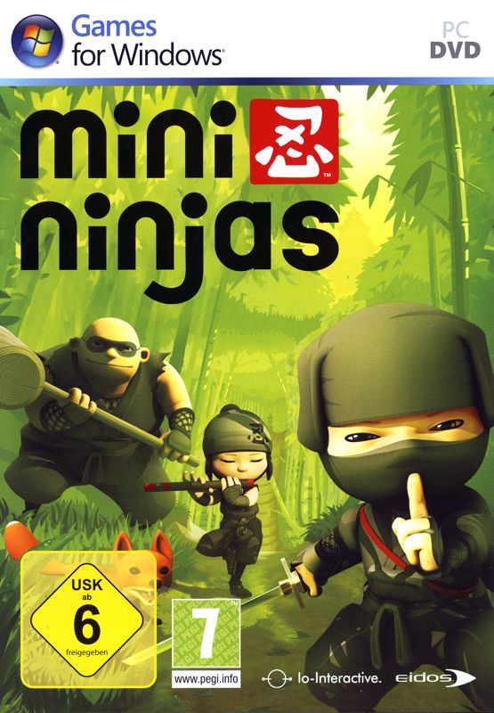 Cover art or packaging material from Mini Ninjas (2009)