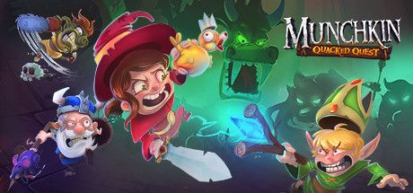 Cover art or packaging material from Munchkin: Quacked Quest (2019)