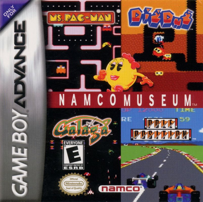 Cover art or packaging material from Namco Museum (2001)