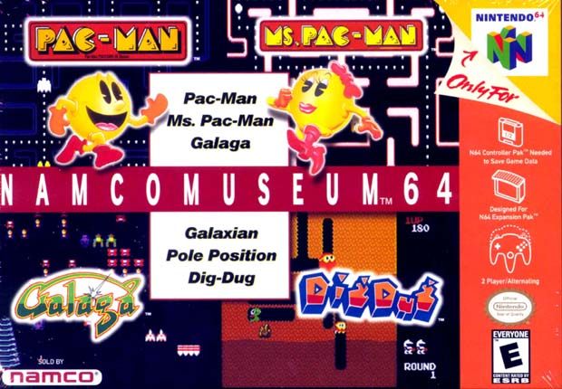 Poster for Namco Museum 64