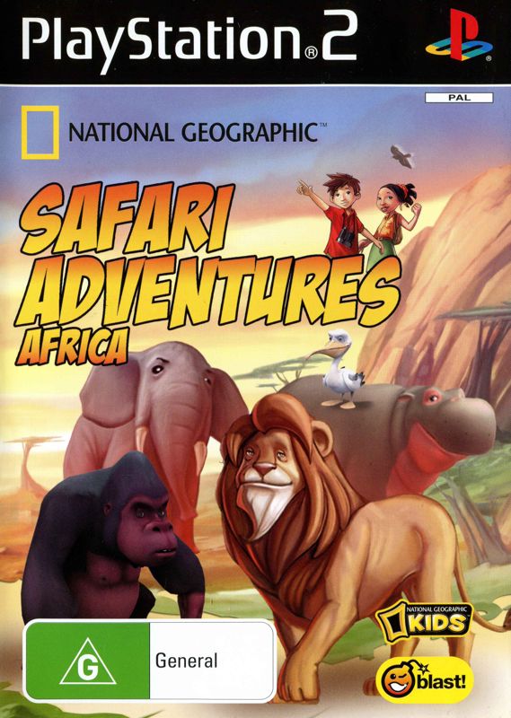 Cover art or packaging material from National Geographic Safari Adventures: Africa (2007)