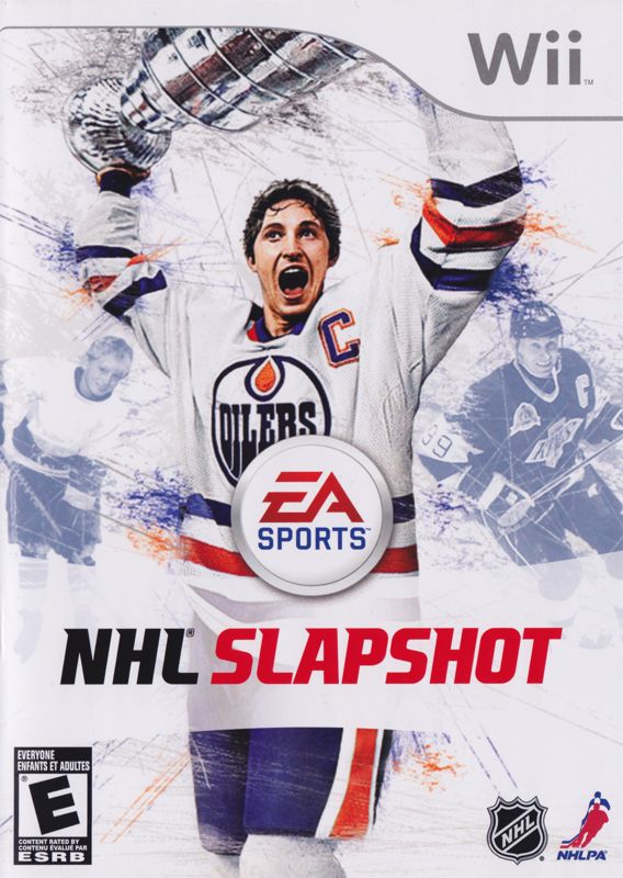 Cover art or packaging material from NHL Slapshot (2010)