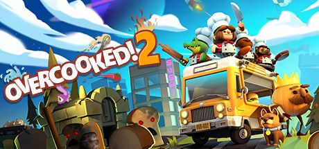 Cover art or packaging material from Overcooked! 2 (2018)