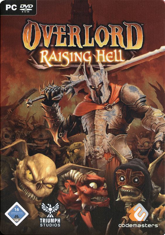 Cover art or packaging material from Overlord: Raising Hell (2007)