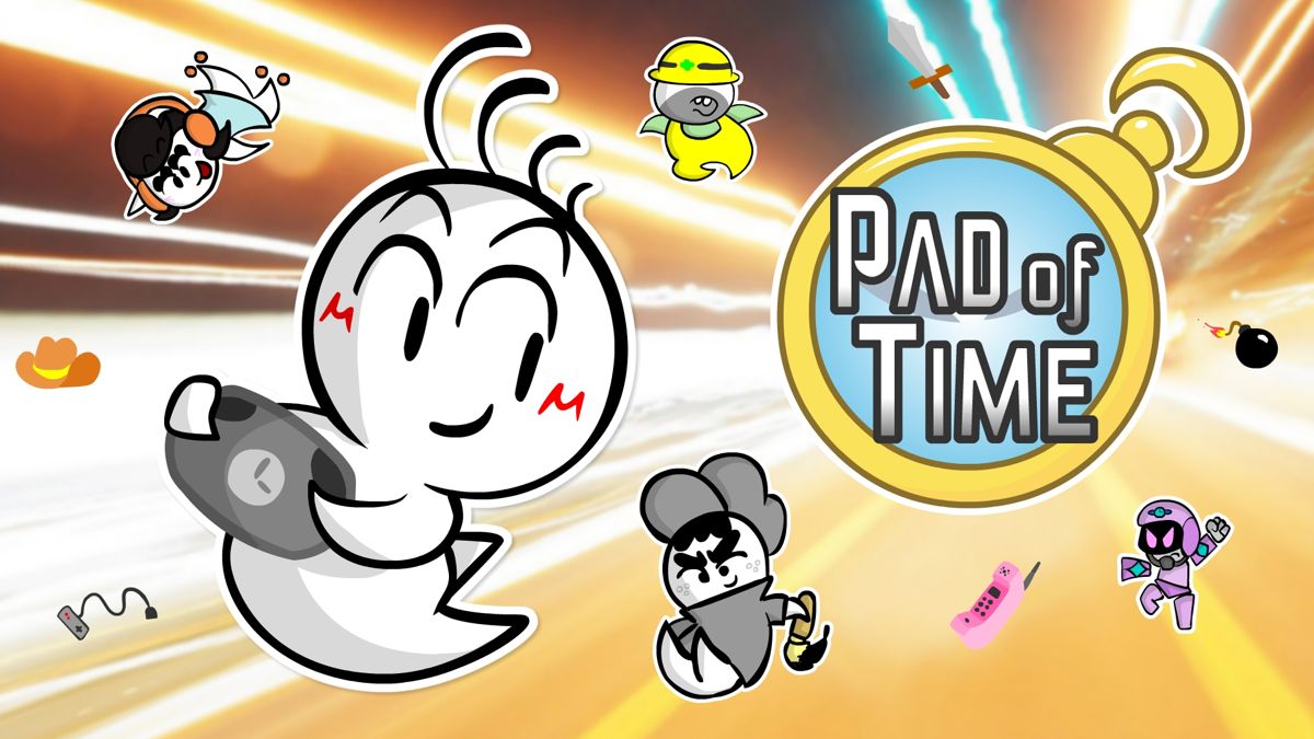 Cover art or packaging material from Pad of Time (2022)