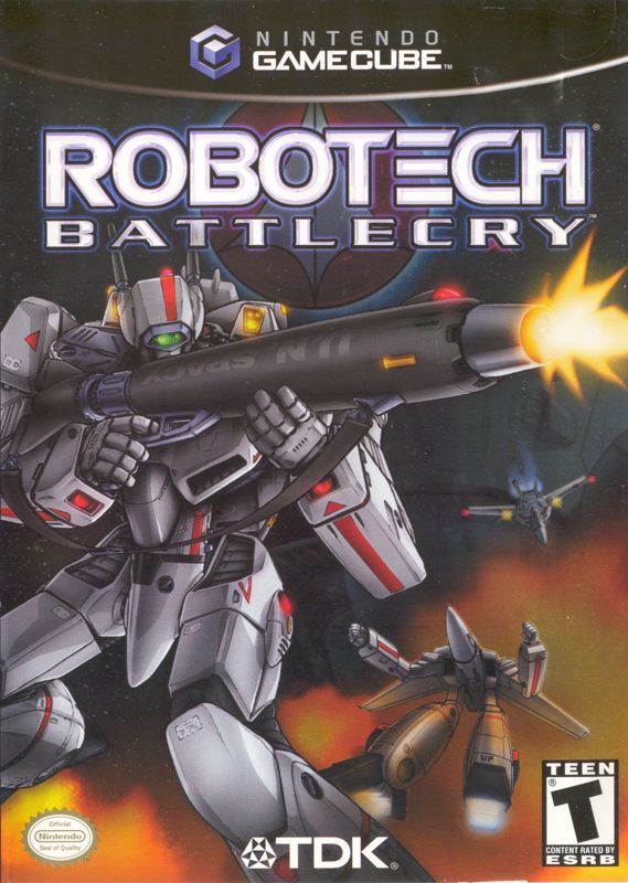 Cover art or packaging material from Robotech: Battlecry (2002)