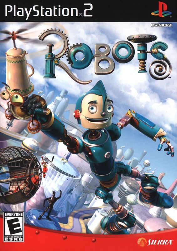 Cover art or packaging material from Robots (2005)