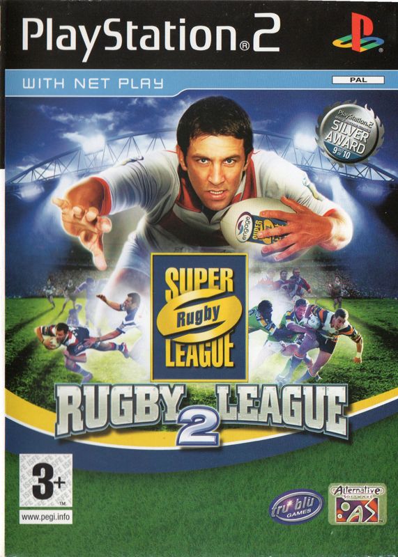 Cover art or packaging material from Rugby League 2 (2005)