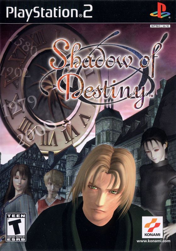 Cover art or packaging material from Shadow of Destiny (2001)