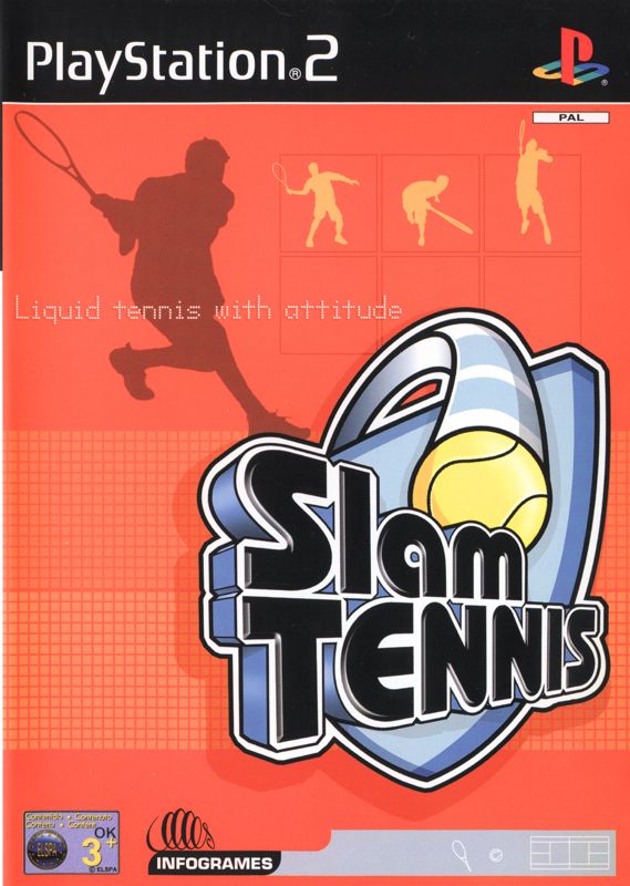 Cover art or packaging material from Slam Tennis (2002)