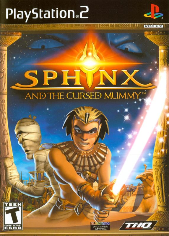 Cover art or packaging material from Sphinx and the Cursed Mummy (2003)