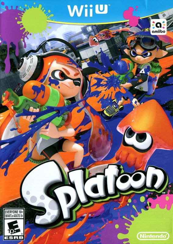 Cover art or packaging material from Splatoon (2015)