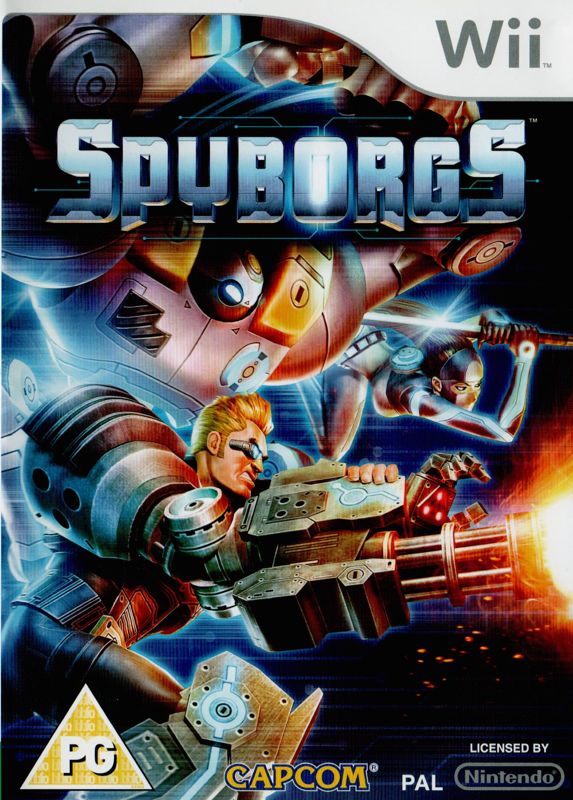Cover art or packaging material from Spyborgs (2009)
