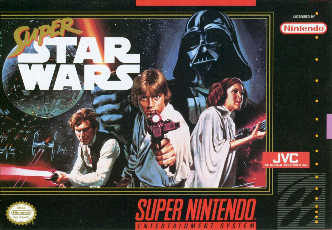 Cover art or packaging material from Super Star Wars (1992)