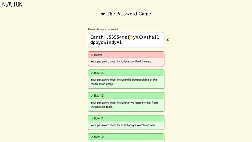 Poster for The Password Game