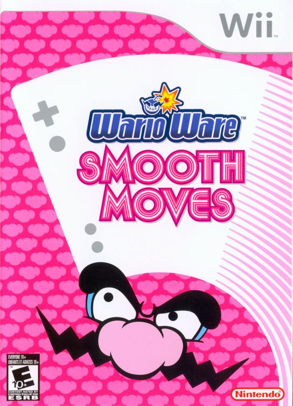 Cover art or packaging material from WarioWare: Smooth Moves (2006)