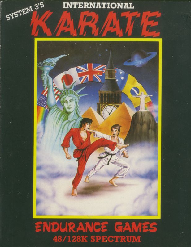 Cover art or packaging material from World Karate Championship (1985)