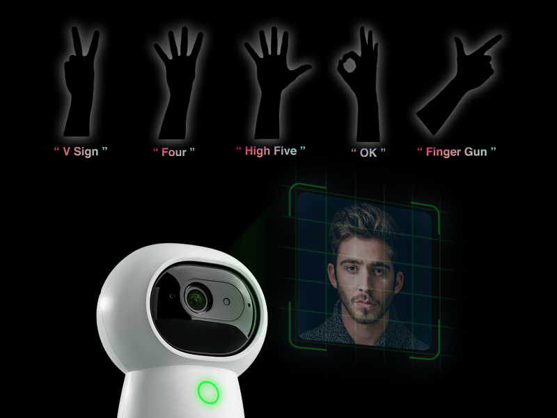 Aqara 2K Indoor Security Camera Hub G3, 360° Pan & Tilt Smart Cam | WiFi Security Camera for Baby & Pet, AI Facial & Gesture Recognition, Infrared Remote, Compatible with HomeKit Alexa IFTTT — product image