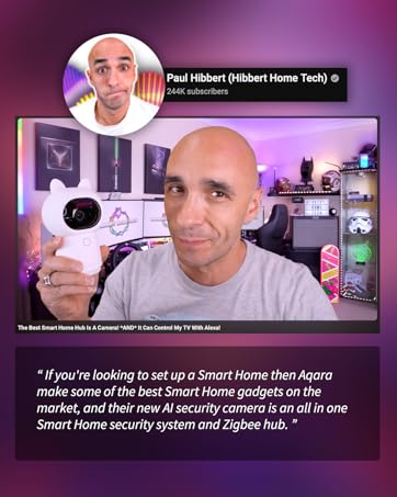 Aqara Doorbell Camera G400 with Chime, Wired/PoE, HomeKit Secure Video, 2K HD Head-to-toe View, 2-Way Audio, 2.4/5GHz Wi-Fi 6, Supports Alexa/Google/SmartThings, Local Detection & 24/7 Recording, IP65 — product image