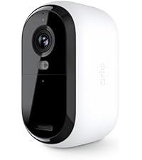 Arlo Essential Security Cameras Wireless Outdoor 1080p HD (2nd Gen, 2023 Release) - Battery Power, Person Recognition, Package Detection, Animated Preview, 1-Month Trial of Secure Plan, 1 Cam, White — product image