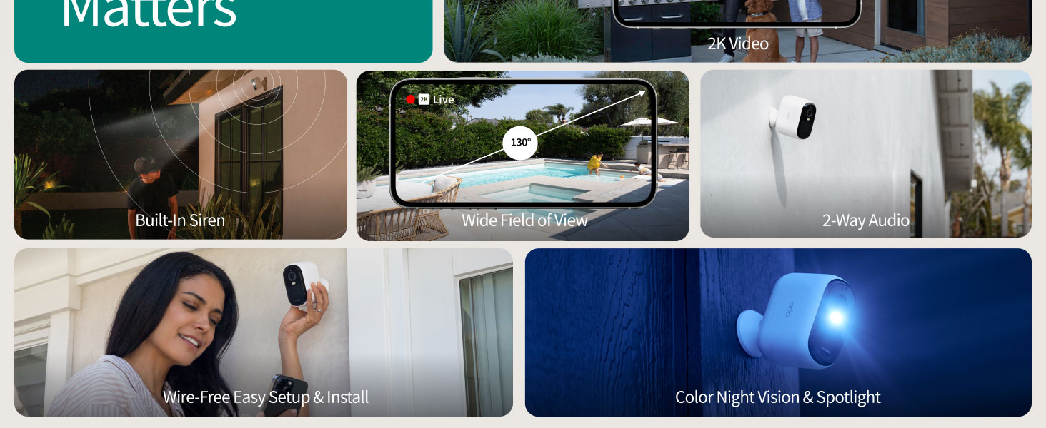 Arlo Essential XL Security Camera 2K (3rd Gen, 2025 Release) - Wireless Outdoor Camera, 4X Longer Battery, Person Recognition, Package Detection, Animated Preview, 1-Mo. Trial of Secure Plan, 1 Cam — product image