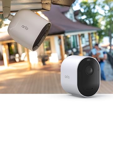 Arlo Security Tag - Arlo Certified Accessory, Works with Home Security System and Video Doorbell (2nd Generation), White/Black - NT1201-10000S — product image