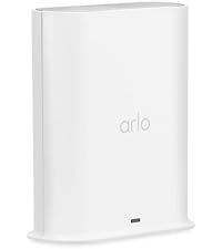 Arlo Solar Panel Charger (White), Arlo Certified Accessory, Weather Resistant, Easy Install (2025 Released), Works with: Essential Series, Go 2, Pro 3/4/5S/6/6 XL, Ultra Series, Wireless Floodlights — product image
