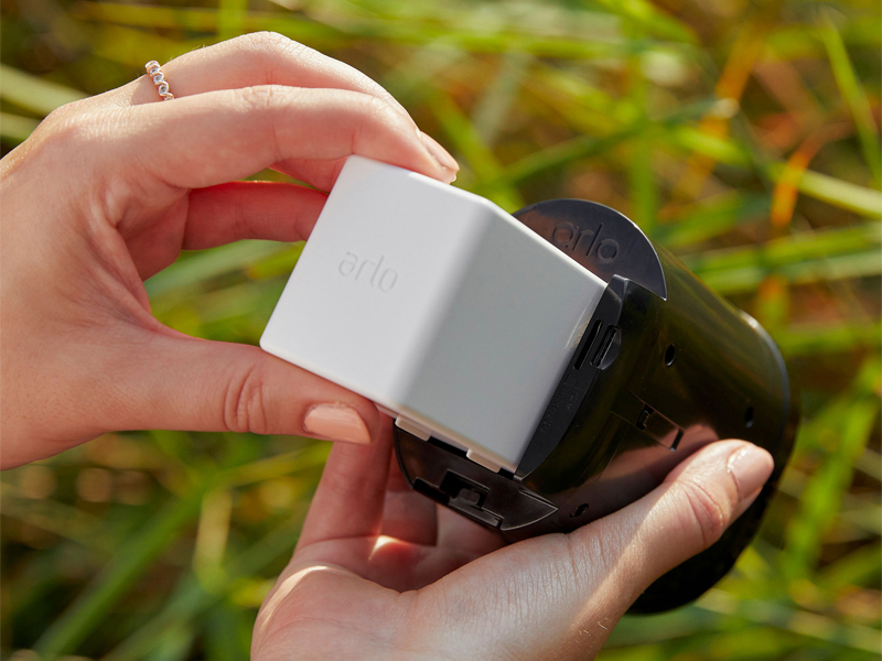 Arlo XL Rechargeable Battery - Arlo Certified Accessory - Works with Arlo Pro 3 Floodlight, Pro 4 XL, Ultra 2 XL, and Go 2 Cameras, White - VMA5420 — product image
