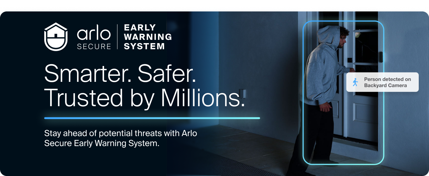 Floodlight Security Camera Wireless Outdoor 2K No Wiring - Arlo Pro 3, Rechargeable Battery, WiFi, Up to 3000 Lumens LED, Person & Vehicle Recognition, Package Detection, Color Night Vision, White — product image