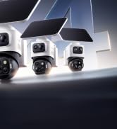 eufy Security 3K Dual Camera, SoloCam S340, Solar Security Cameras Wireless Outdoor, Cameras for Home Security, 360°Coverage, Pan & Tilt, No Blind Spots, No Monthly Fee, Built-in 8GB — product image