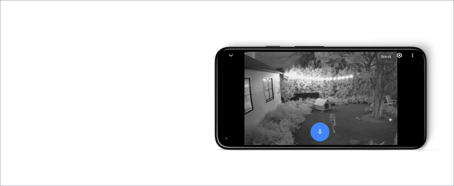 Google Nest Cam Outdoor or Indoor, Battery - 2nd Generation - 2 Count (Pack of 1) | Home security camera, built-in intelligent alerts, 1080p HDR video, works with Google Home and Alexa — product image