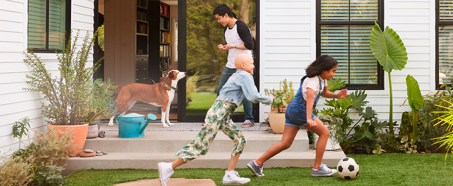 Google Nest Cam Outdoor or Indoor, Battery - Wireless Security Camera | Home security camera, built-in intelligent alerts, 1080p HDR video, works with Google Home and Alexa — product image